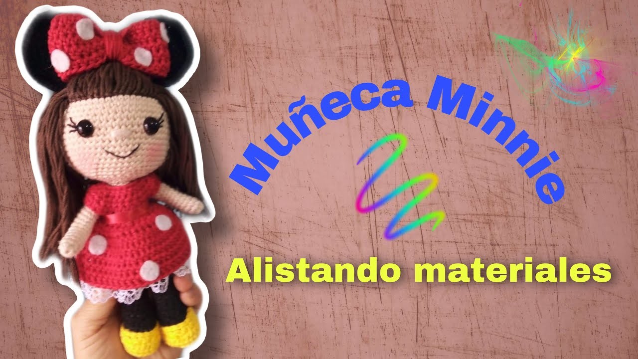 TUTORIAL | Muñeca Minnie Amigurumi (ENG SUBS????????SUBS????????)| Parte 1