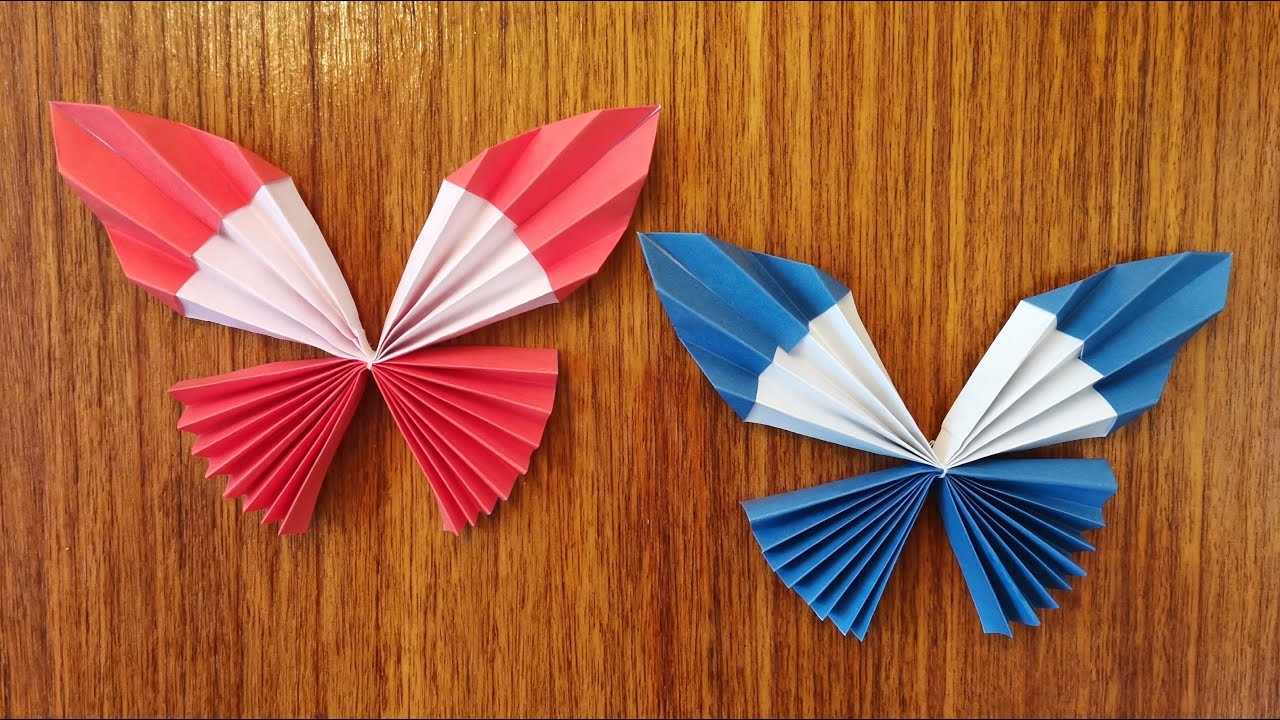 Cómo hacer una Mariposa de Papel para decorar. ???? Paper Butterfly