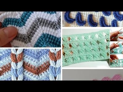 60 modelos de puntos a crochet especiales para muchas creaciones tejidas para el hogar