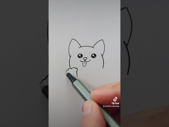 Dibujo kawaii fácil #shorts