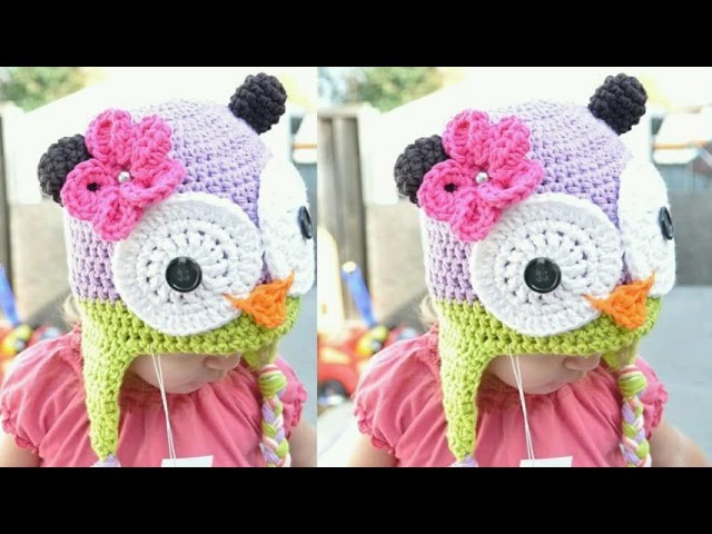 GORRO BEBE TODO TEJIDO EN GANCHILLO