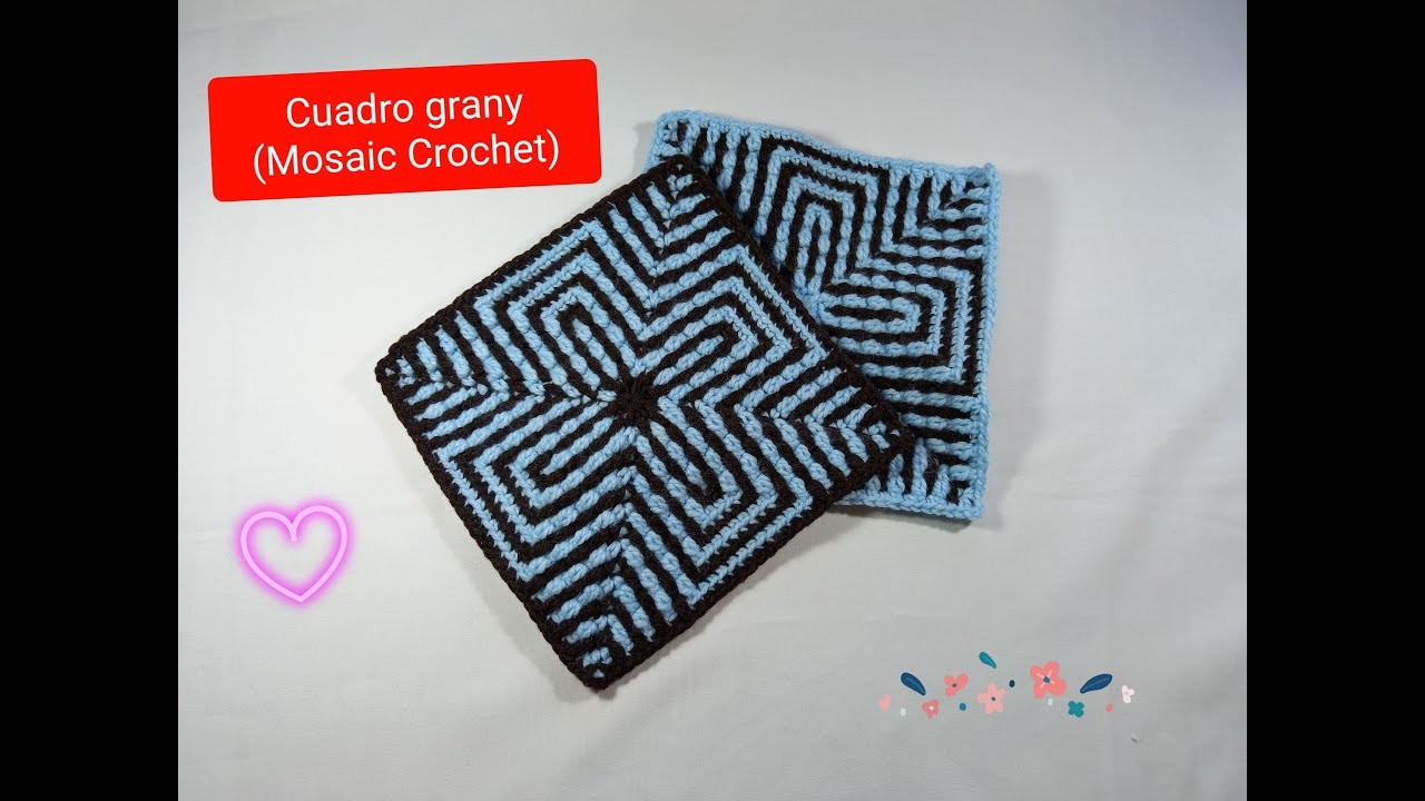 Cuadro Grany Mosaic Crochet diseño n 14