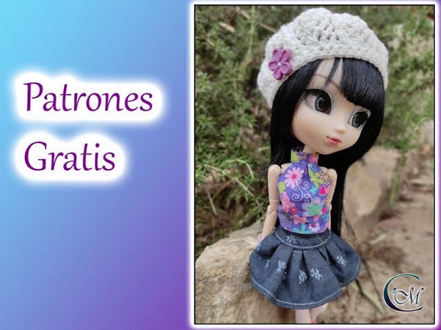 Blusa desmangada para pullip y blythe (patrones gratis)