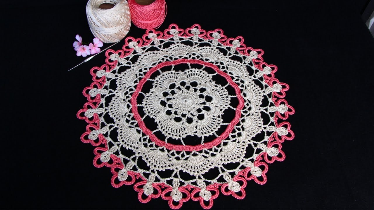 Como aprender a tejer Carpeta, tapete a crochet paso a paso Fácil Parte 2.3