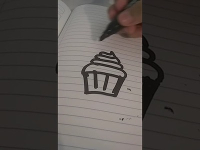 ???????? como dibujar un pastelito