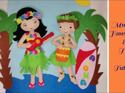 Muñecos Hawaianos ????????‍♀️???????? #manualidades#filtro#hawai#tutorial#muñecos