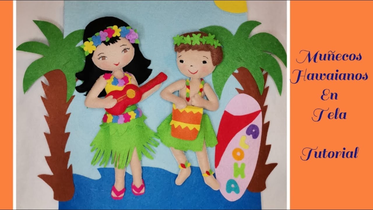Muñecos Hawaianos ????????‍♀️???????? #manualidades#filtro#hawai#tutorial#muñecos