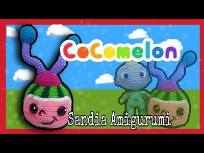 Sandia Cocomelon Amigurumi para Bebes|Tejido a crochet
