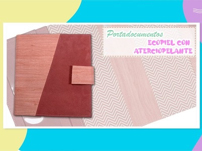 Tutorial Porta documentos Lección 2. Scrapbook - - Cómo hacer una carpeta fácilmente. 