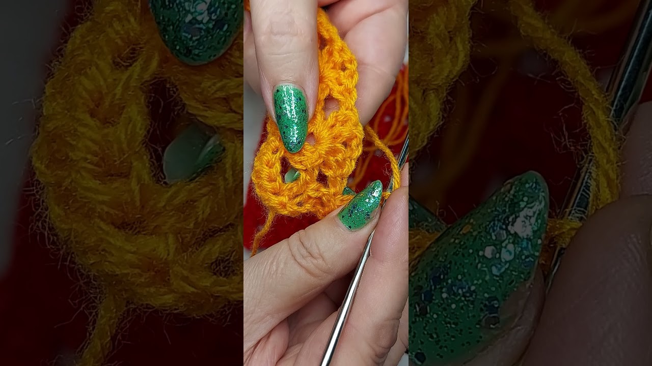 Como tejer abanicos simples crochet
