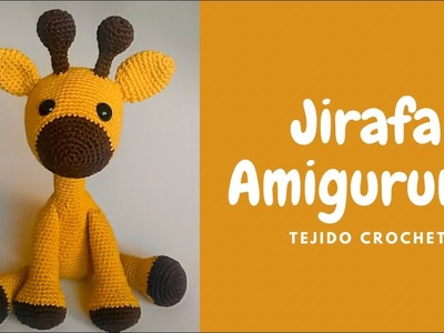 Tutorial Crochet: Amigurumi Jirafa brazos paso a paso
