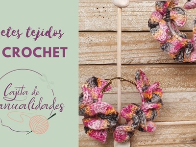 Aretes Colores y ondas tejidas en Crochet | APRENDER A TEJER | Ganchillo Paso a Paso DIY