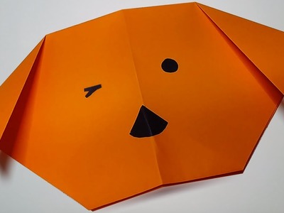 Cómo hacer un PERRO de papel ✅ | Origami PASO A PASO