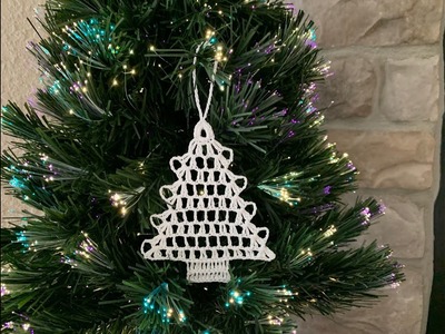 Cómo tejer un árbolito de Navidad a crochet #1