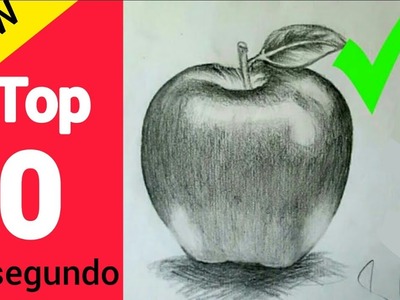 Cómo dibujar manzana (EASY)