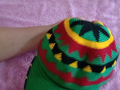 Como hacer una gorra en crochet(rastafari). Bob Marley