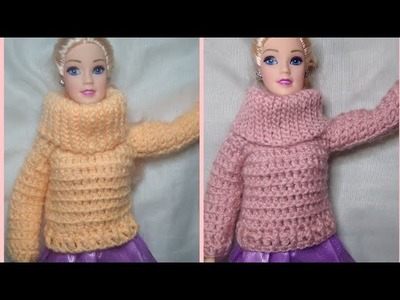 Suéter Moderno para muñeca Barbie!!????????