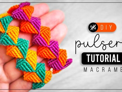 DIY Pulsera Volantin » ????  tutorial | como hacer pulsera de hilo | diy ● Macrame Bracelet #247