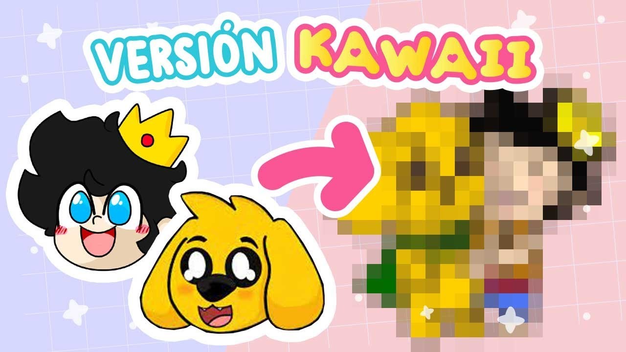 Como dibujar TROLLINO Y MIKECRACK KAWAII paso a paso - Como hacer DIBUJOS KAWAII faciles