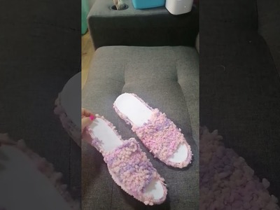Zapatos tejidos a Crochet