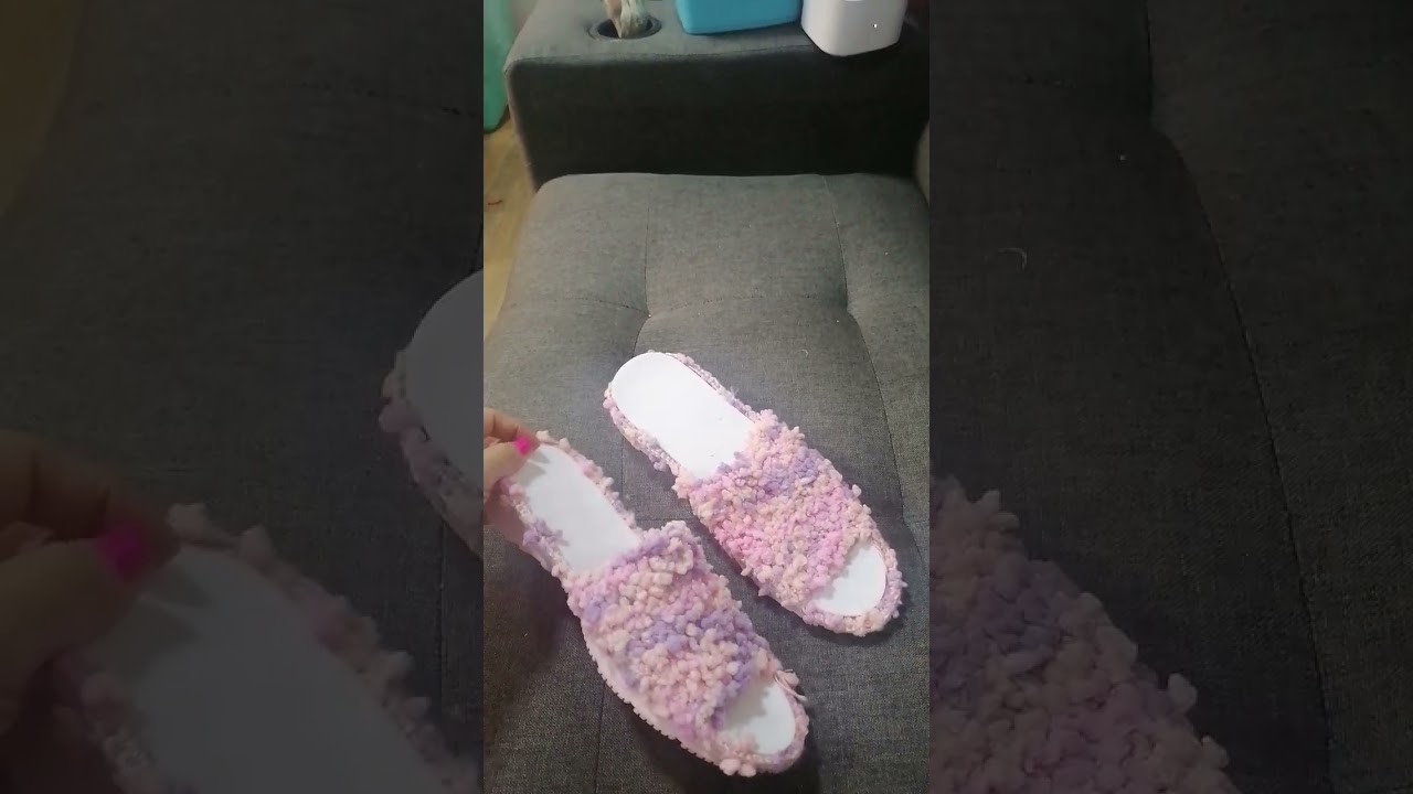 Zapatos tejidos a Crochet