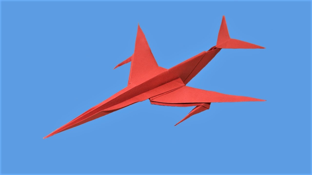 Como hacer un Avion de Papel ✈️ Aviones de Papel ✈️Origami Avión✈️