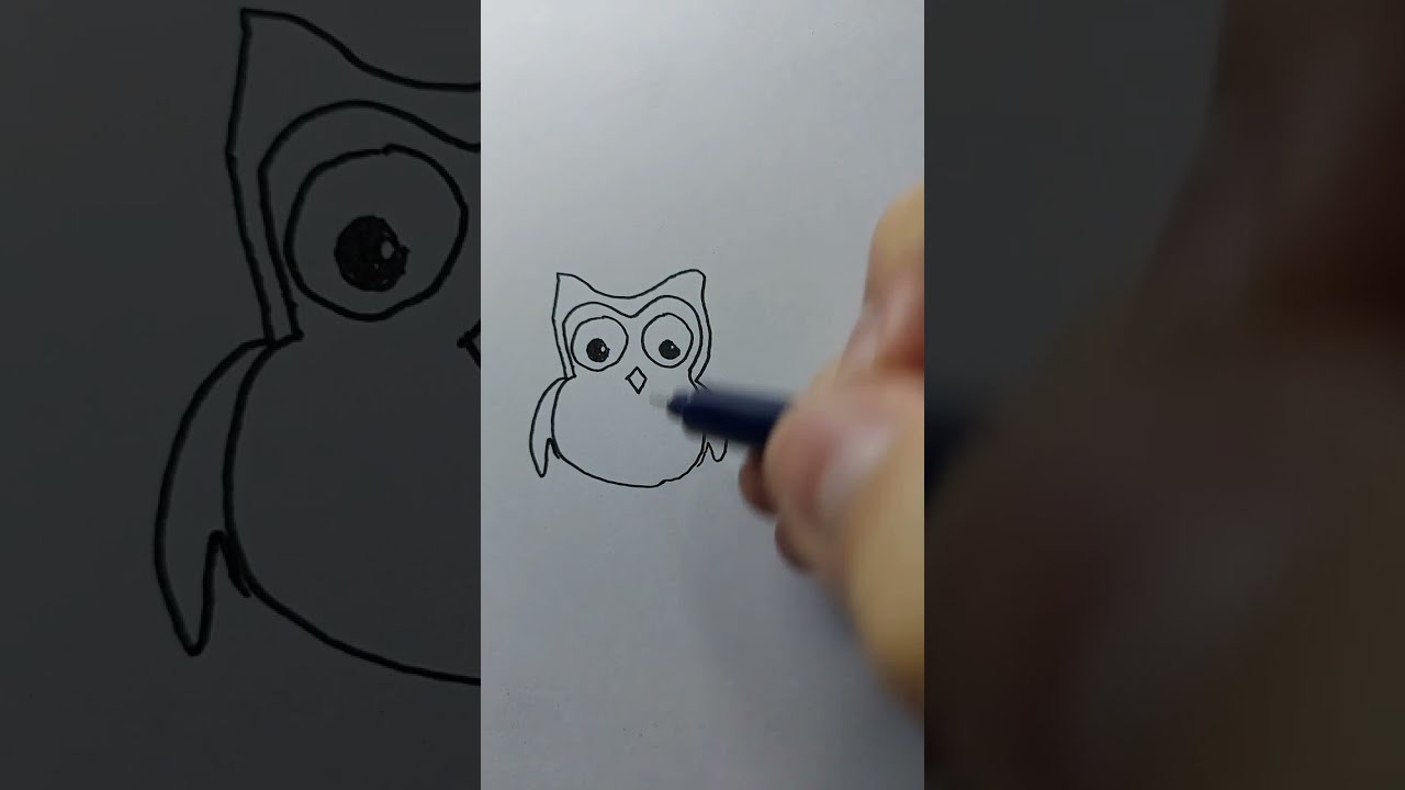 Como dibujar un búho ????