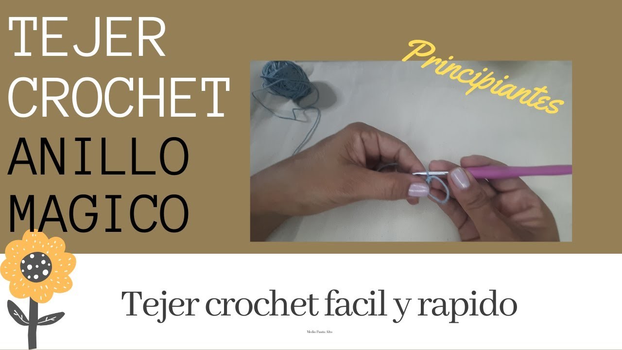 Tejer Crochet: Anillo Mágico