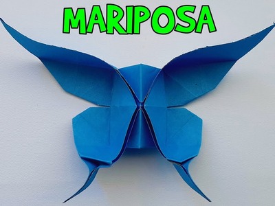 ????como hacer una mariposa de papel origami y papiroflexia fácil | mi denali
