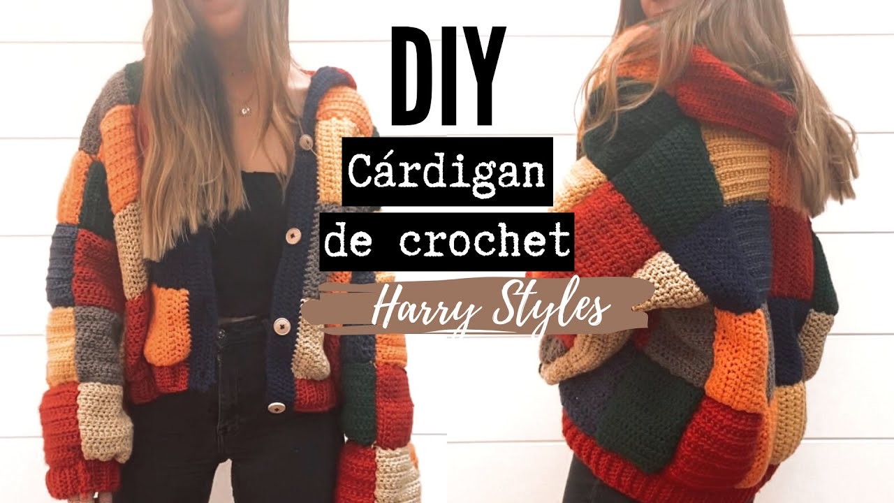 DIY Cardigan de Crochet - Harry Styles Inspired | Monica Beneyto