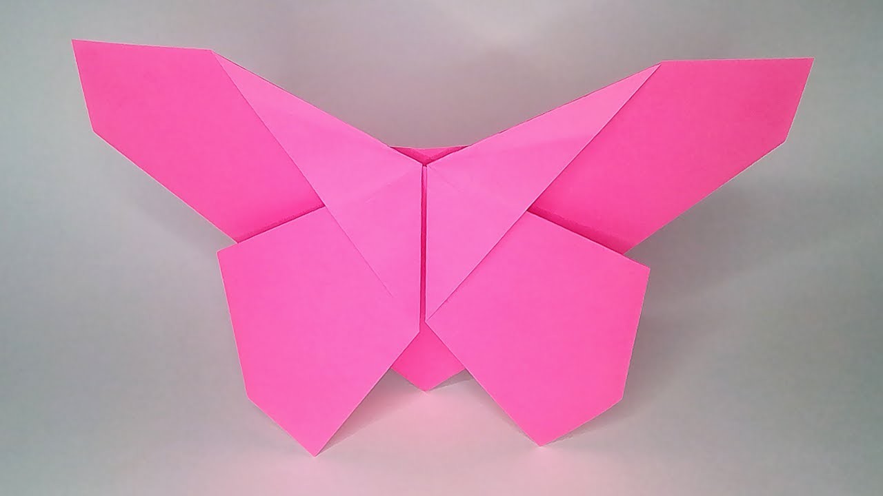 Cómo hacer una MARIPOSA de papel FÁCIL ✅ | Origami PASO A PASO