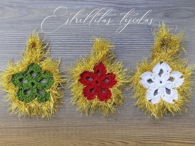 Estrellita | Adorno navideño | Tejidos a CROCHET