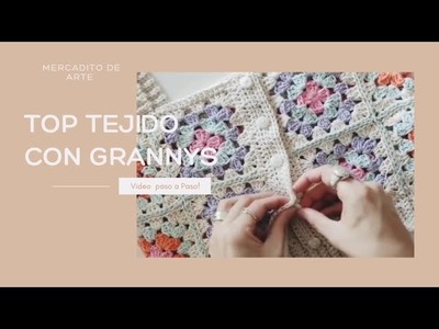 ???? Top Tejido con Grannys
