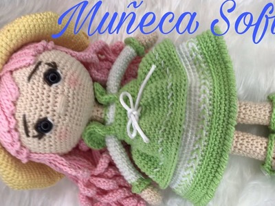 TUTORIAL | Muñeca Sofía Amigurumi | Parte 3 (SUBS????????????????????????) #amigurumi #crochet #muñeca
