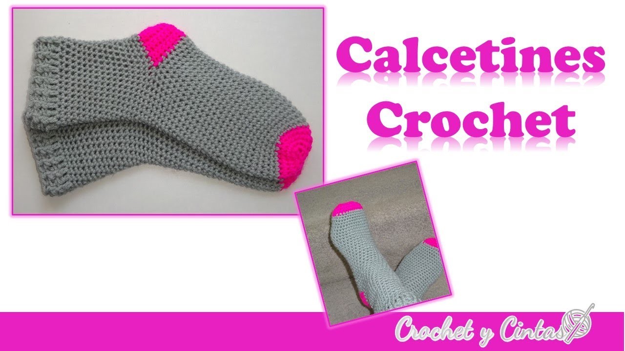 Calcetines – medias a crochet para mujeres