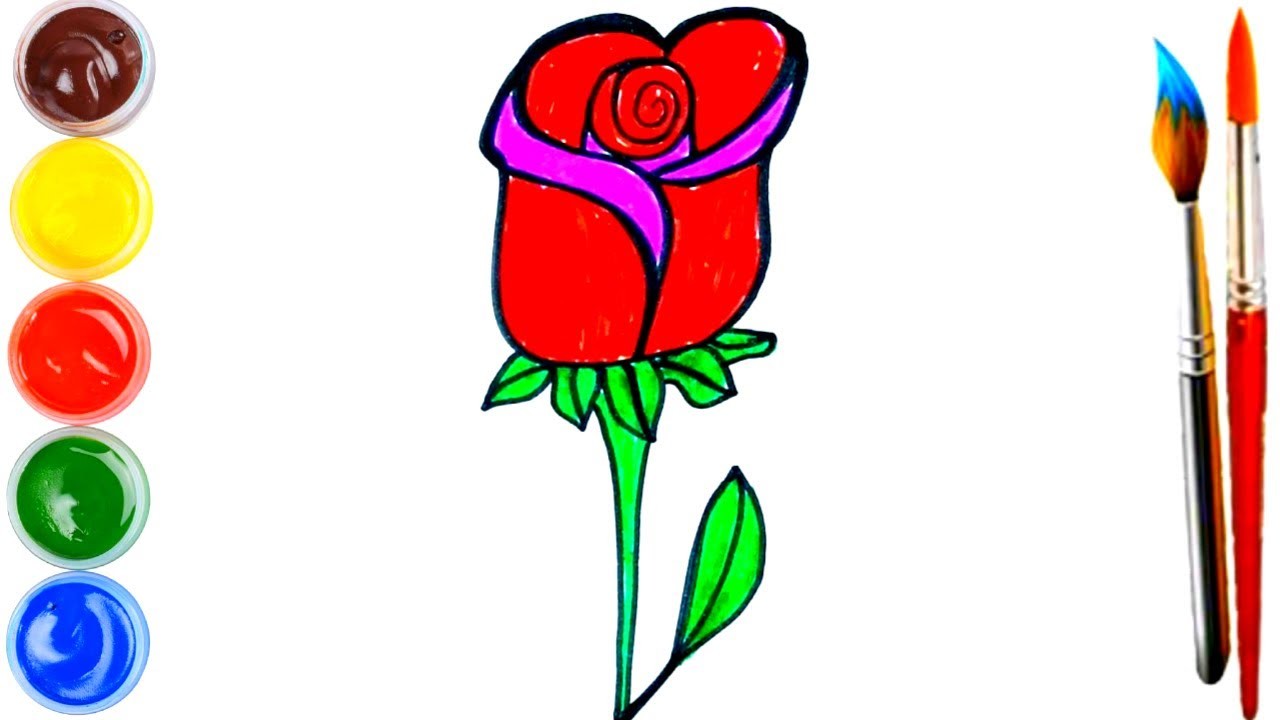 Como Dibujar Una Rosa