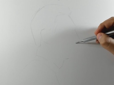 Cómo Dibujar a Leo Messi a Lápiz Paso a Paso - Retrato Sencillo