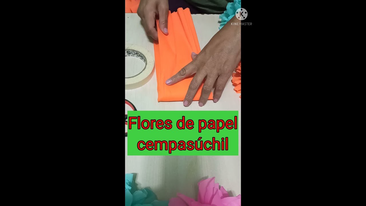 Como hacer flores de papel cempasúchil para altar de muertos