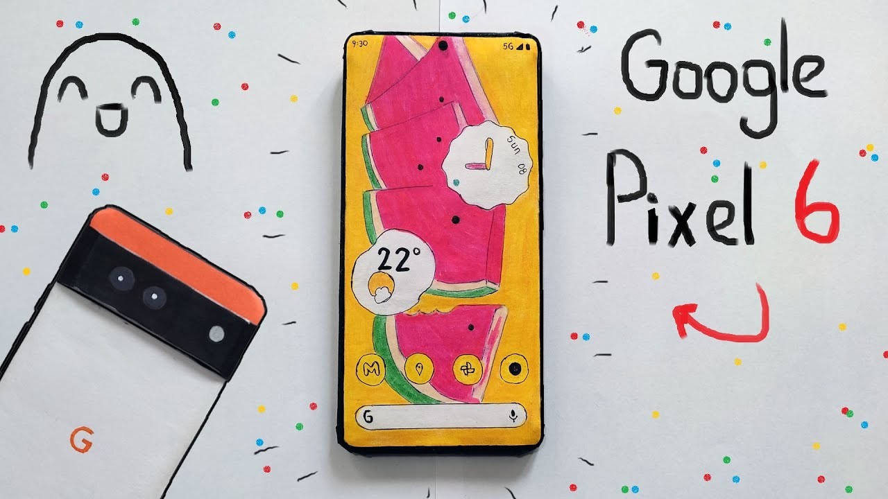 Cómo hacer un Google Pixel 6  (CARTÓN) | TUTORIAL |