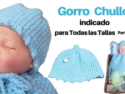 ✅ Tejidos a Ganchillo ???? Gorrito Chullo a Crochet de 3 a 6 Meses con Indicaciones para Todas las Tal