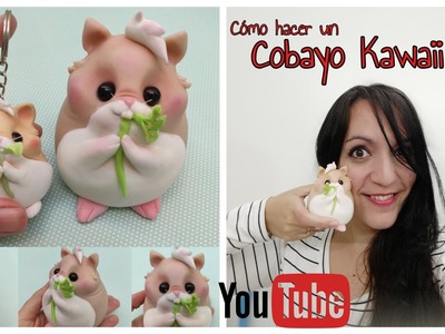 Cómo modelar un COBAYO KAWAII en porcelana fría por María Laura Rombolá