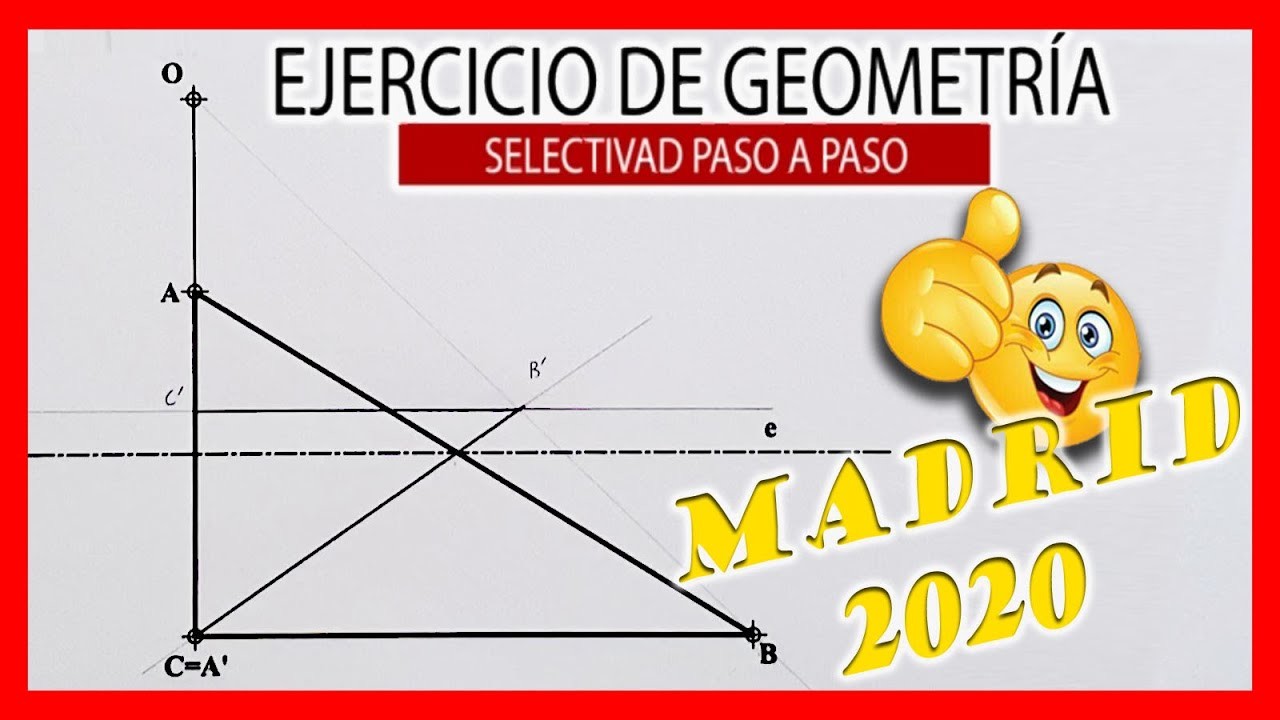 ???? EVAU dibujo técnico Madrid 2020 resuelto ????  AFINIDAD en Selectividad