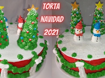 Torta de Navidad 2021????☃️❄️⛄????????????