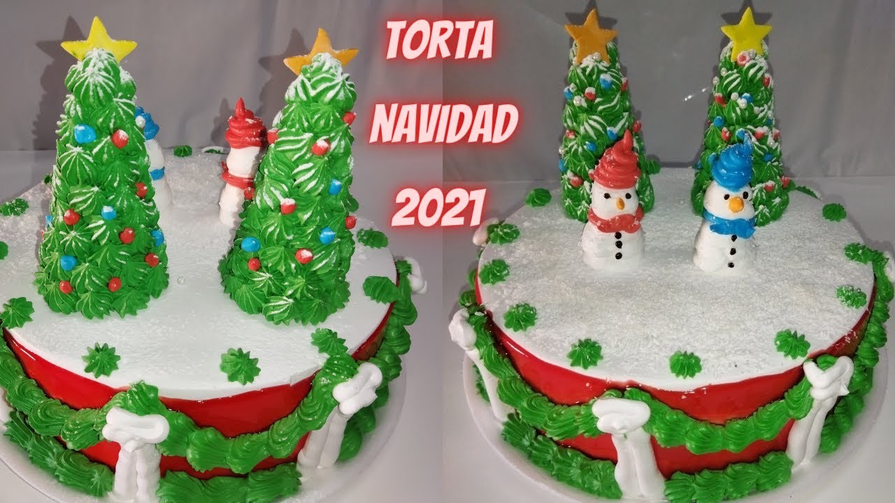 Torta de Navidad 2021????☃️❄️⛄????????????
