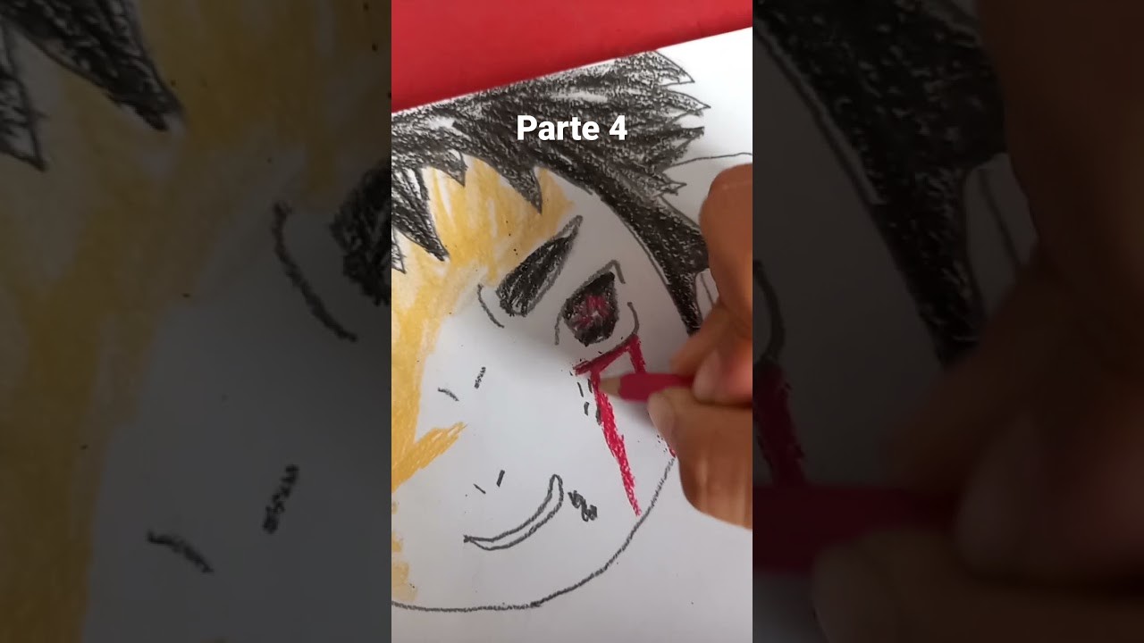 Como dibujar a sasuke con sharinga parte 4