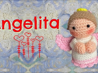 Angelita !!!! Amigurumi!!!! Paso a paso!!! Subtítulos!!! Little Angel !!!!
