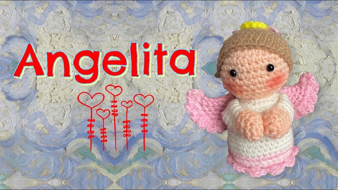 Angelita !!!! Amigurumi!!!! Paso a paso!!! Subtítulos!!! Little Angel !!!!