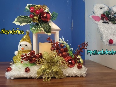 Como hacer adornos navideños 2021. manualidades navideñas