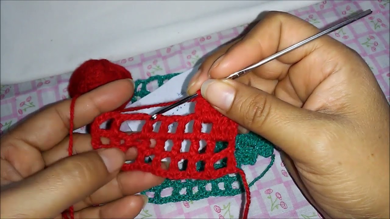 Cómo tejer Puntilla de mariposa   Crochet butterfly