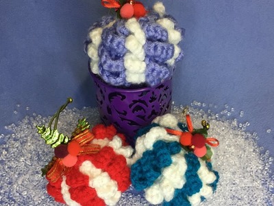 Como Tejer Esferas De Navidad Paso a Paso